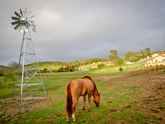аэрация воды для скота
